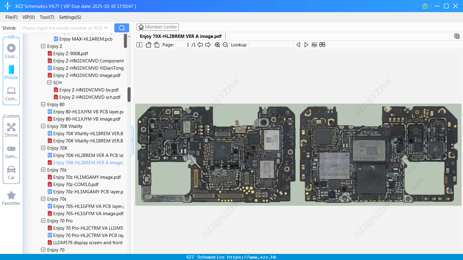 Huawei Enjoy 70X-HL2BREM VER A Image